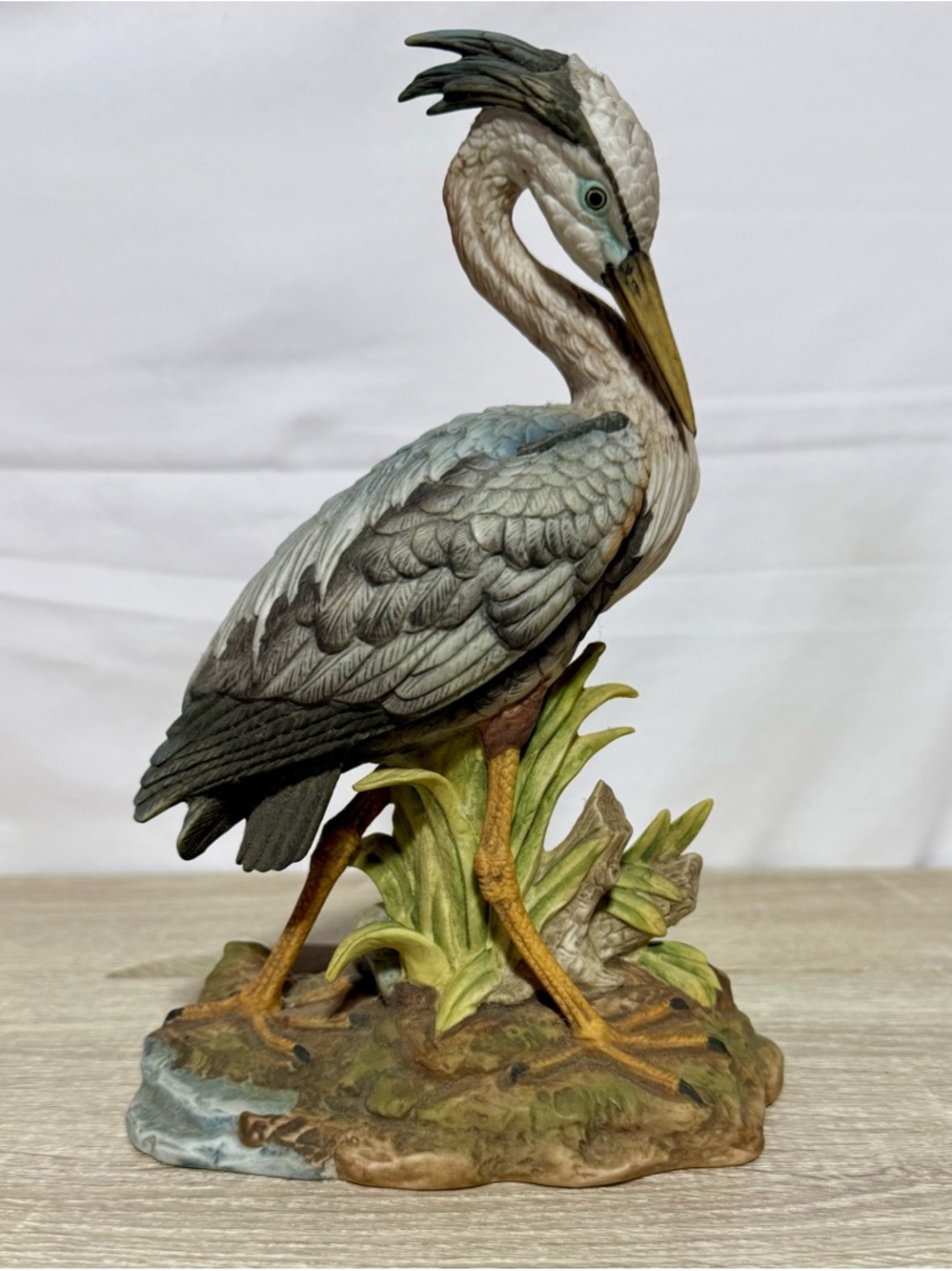 Andrea Sadek Great Blue Heron,Retired 1997 11x7